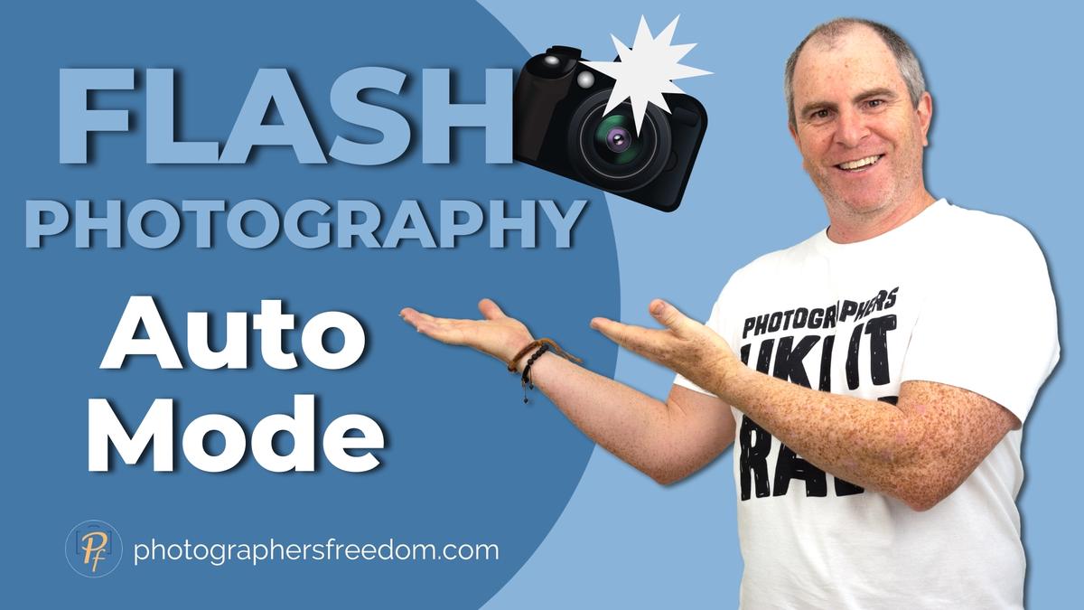 'Video thumbnail for Flash Photography Auto Mode - 3 Ways To Get Better Photos With On Camera Flash in Auto Mode'