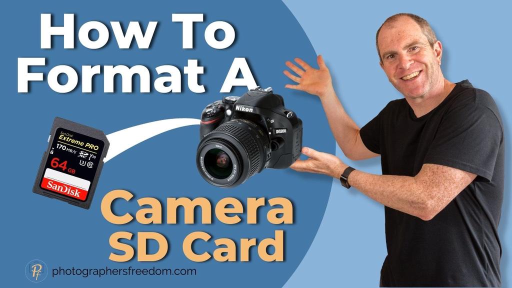 'Video thumbnail for How To Format A Camera SD Card'