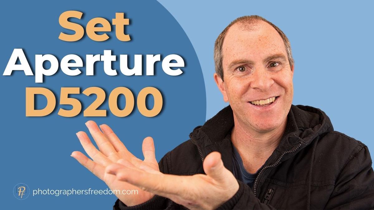 'Video thumbnail for How to Set Aperture on Nikon D5200 - A Nikon D5200 Tutorial'