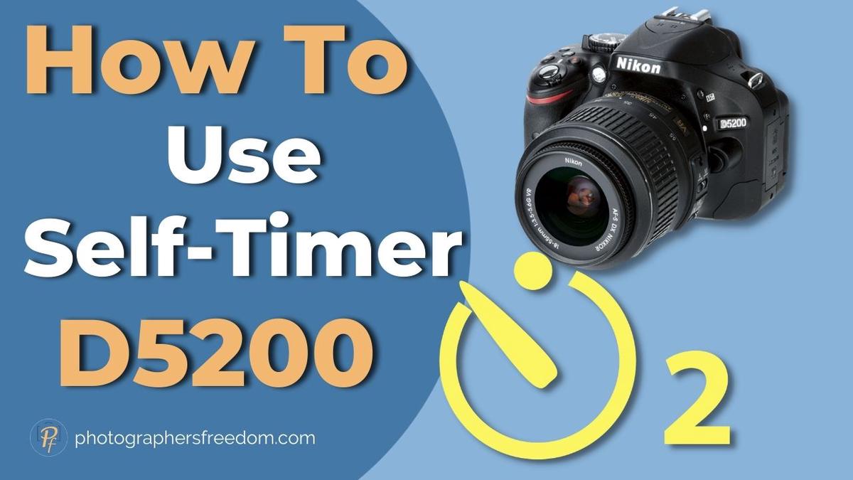 'Video thumbnail for How To Use Self Timer On Nikon D5200 - a Nikon D5200 Tutorial for Beginners'