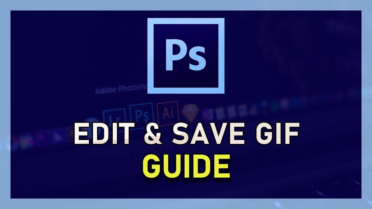 'Video thumbnail for Photoshop CC - How to Edit and Save GIF (.gif File)'