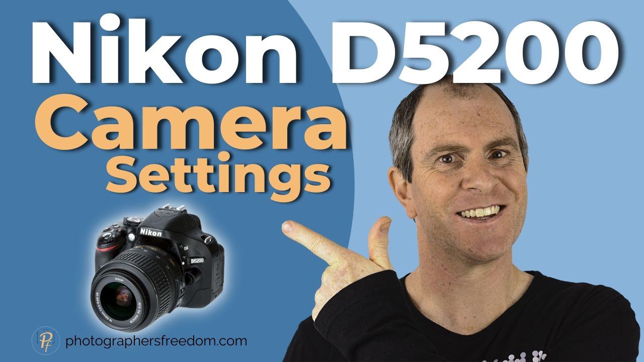 'Video thumbnail for Nikon D5200 Camera Settings - Nikon D5200 Photography Tips and Tricks!'