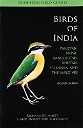 the cover of the Birds Of India guide book