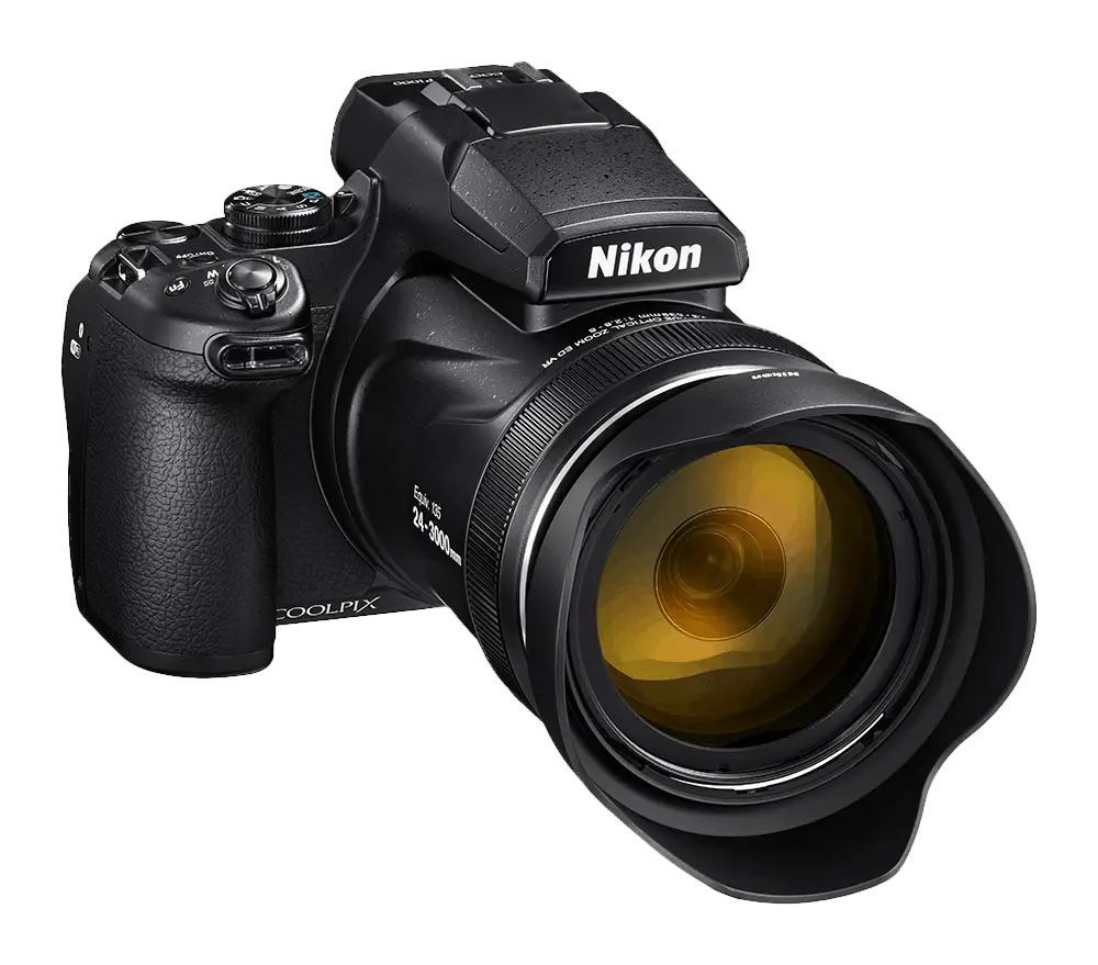 a Nikon Coolpix P1000 camera