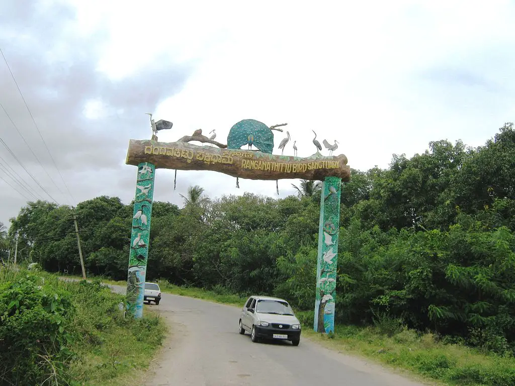 the entrance to Ranganathittu Bird Sanctuary in India