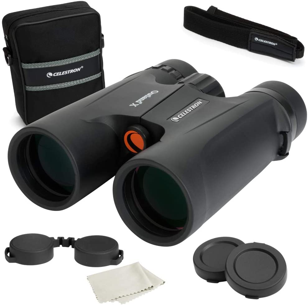 celestron outland 8x4 binoculars and accessories