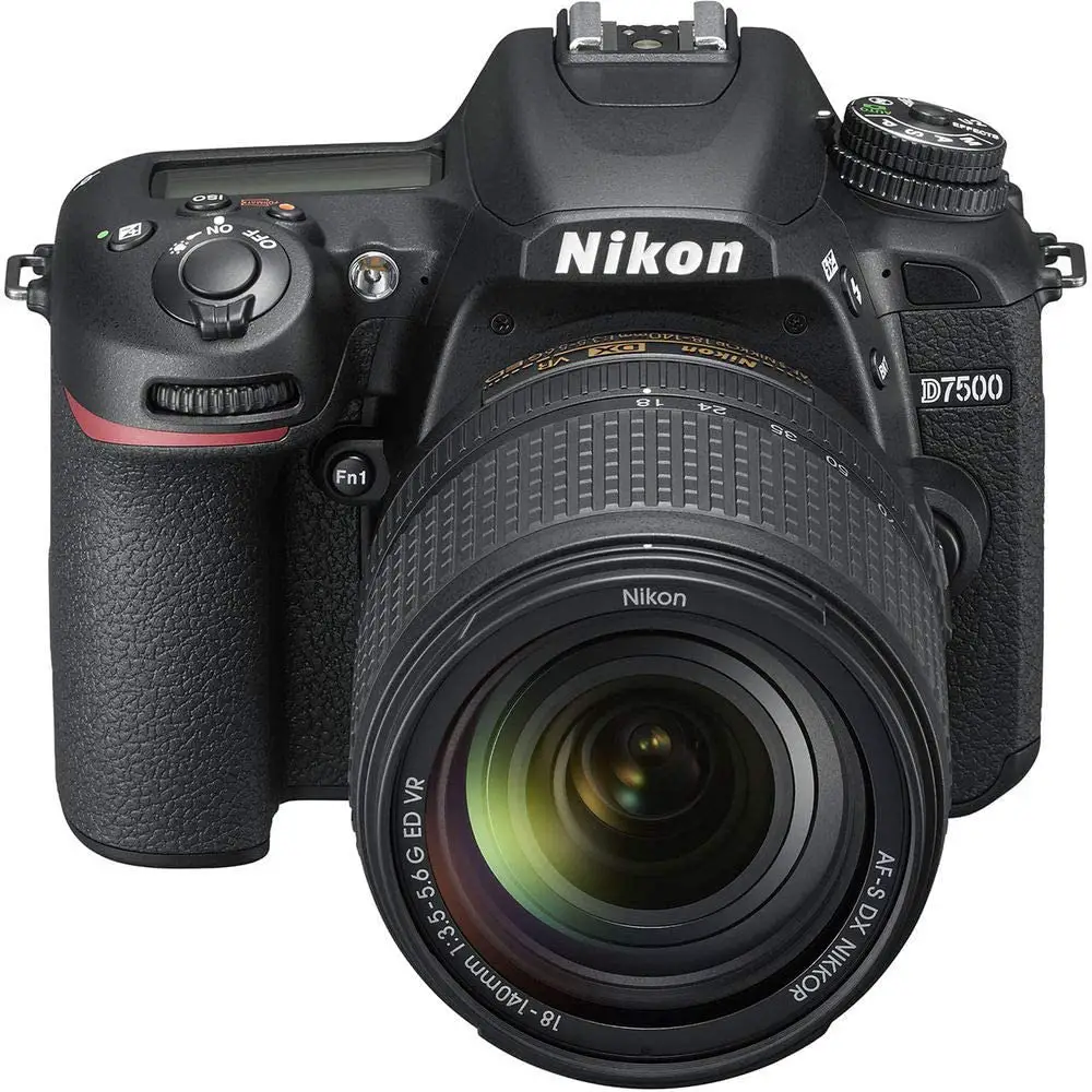 a Nikon D7500 DSLR camera