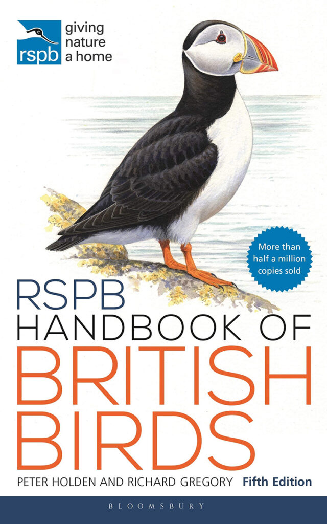 the cover of the RSPB Handbook Of British Birds book